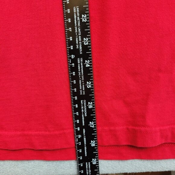 Walt Disney World T-Shirt Womens XXL Vintage Mickey Red Embroidered Mickey Mouse - Picture 4 of 9